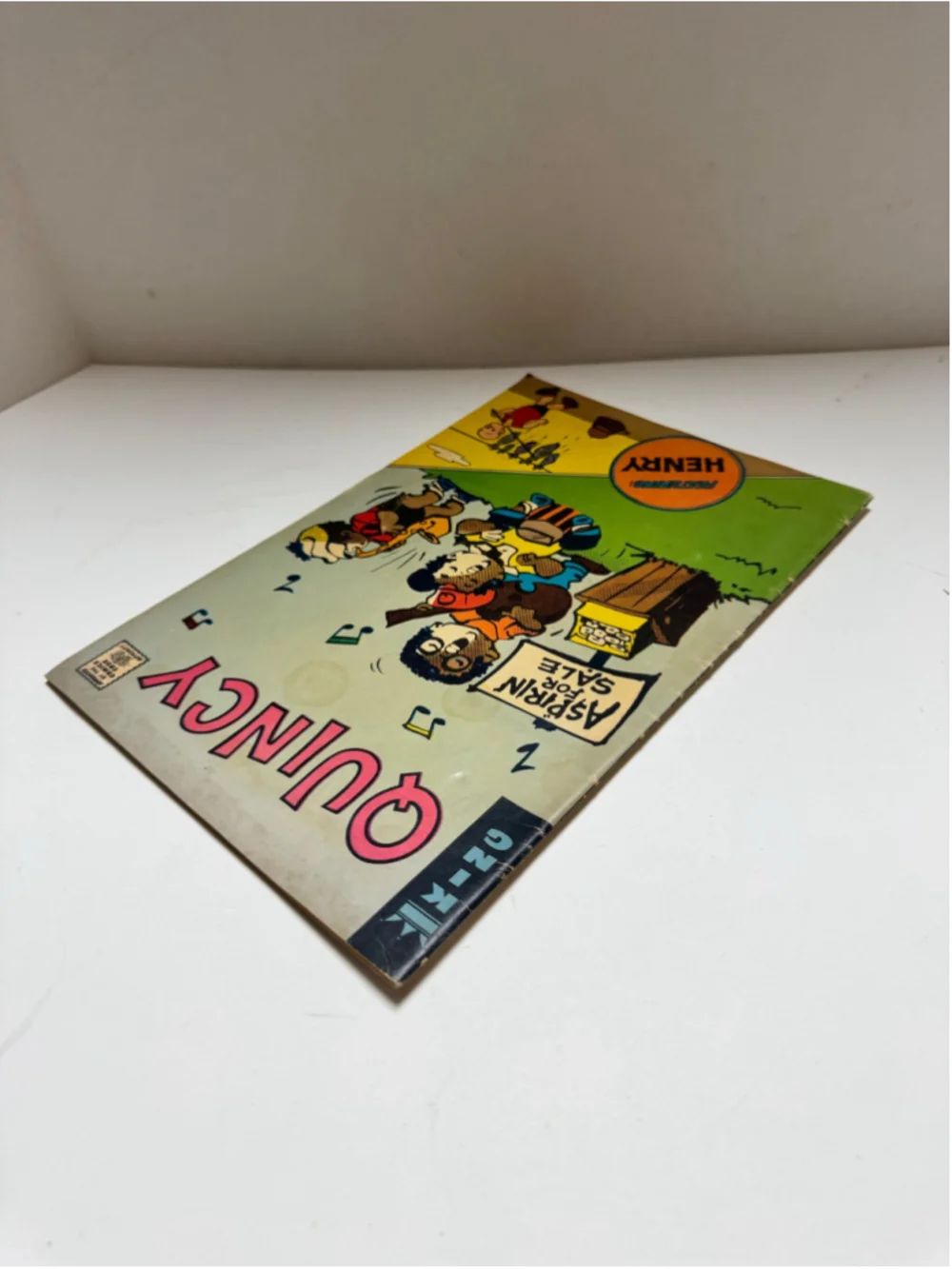 QUINCY R-05 with LITTLE GUY and HENRY 1973 comic book